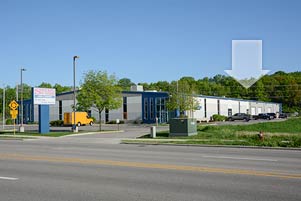Our office is located toward the back of this building, along the side shown.