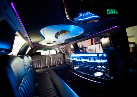 Limousine interior